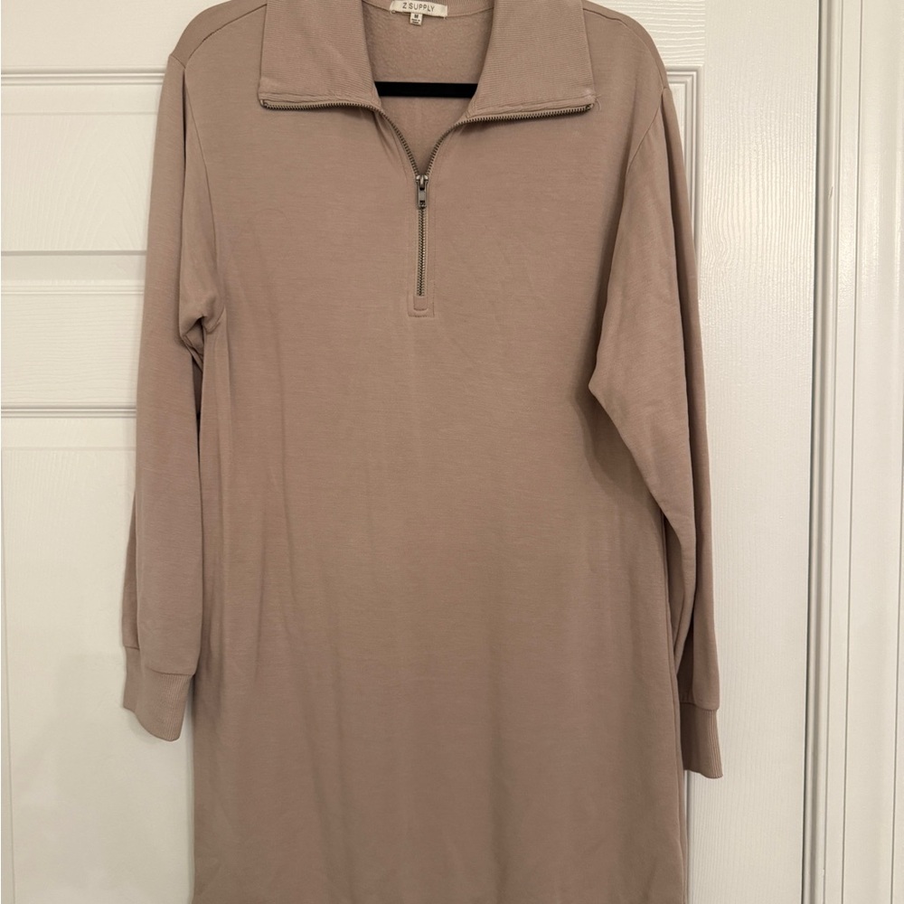 Z Supply Cream Pullover Dress